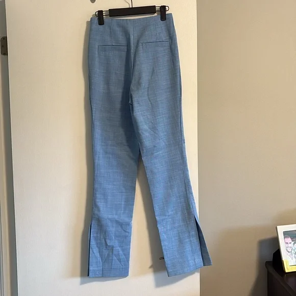 Simons Blue Boot Cut Flare Pants - Picture 6 of 10